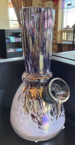 Soft Glass Water Pipe | 6in