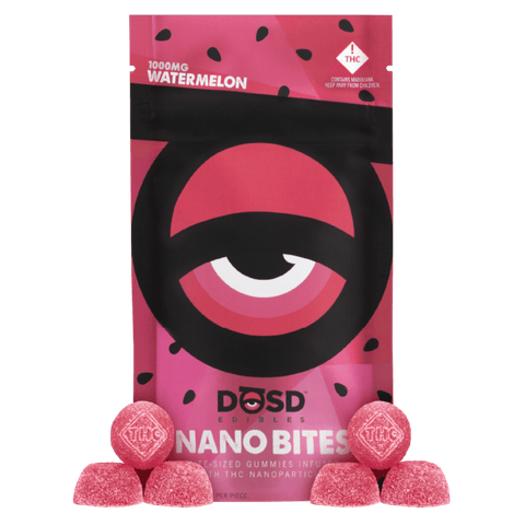 1000 MG NANO BITES WATERMELON SATIVA