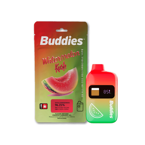 Watermelon Kush 2g Flavored Disposable Cartridge (Buddies)