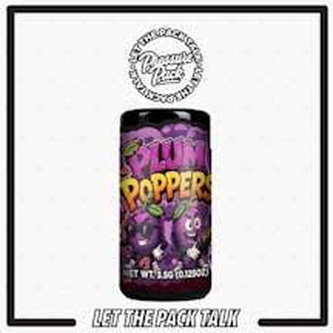 Plum Poppers | 3.5g Pre Packaged Jar | Pressure Pack