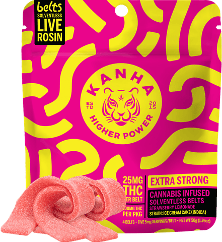KB - KANHA - THC GUMMY - STRAWBERRY LEMONADE - 100MG