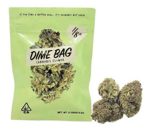Dime Bag | Jelly Donut | Indica | 3.5g | Bag