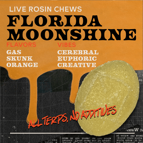 Florida Moonshine 100mg 10pk - Live Rosin Chews