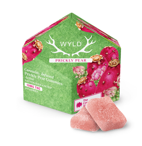 Wyld | Gummies | Prickly Pear | Sativa 100mg THC 100mg
