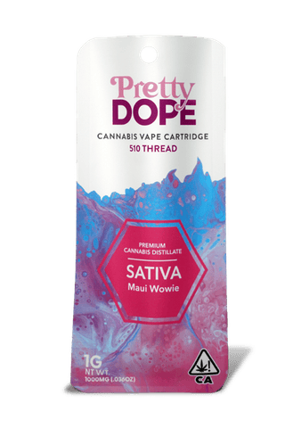 KB - PRETTY DOPE - THC VAPE - MAUI WOWIE - 1G