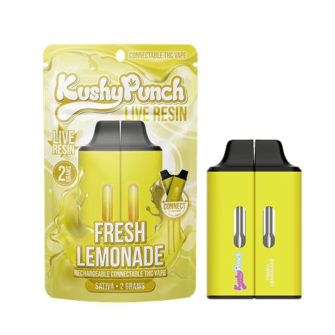 Kushy Punch 2g Live Resin Disposable | Fresh Lemonade