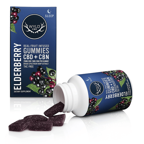 Elderberry 250MG CBD/CBN Gummy (Wyld)