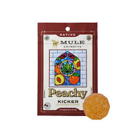 Mule | Peachy Kicker | 100MG | Single Gummy