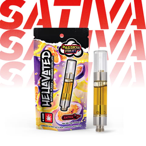 Passion Fruit 1G Cartridge (Hellavated)