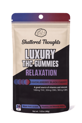 SHATTERED THOUGHTS | HUCKLEBERRY BLACK CHERRY RELAXATION | GUMMY | 200MG