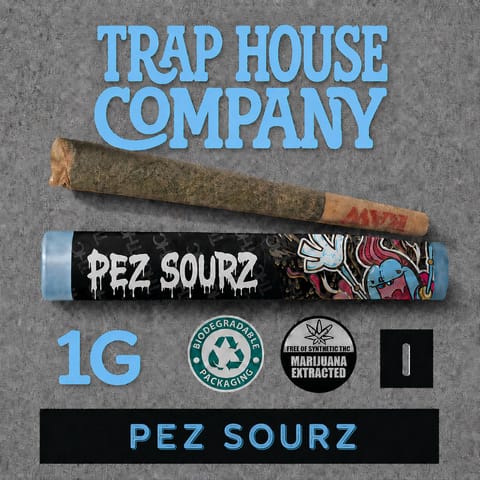 THC 1g Preroll - Pez Sours