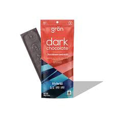 Dark Chocolate Bar 1:1 100mg (Gron)