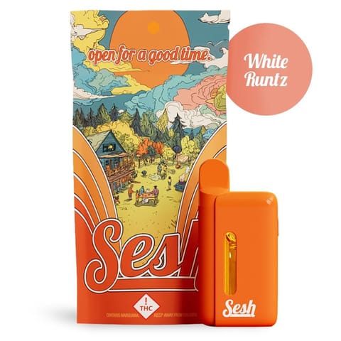 SESH - 4G WHITE RUNTZ - AIO CART