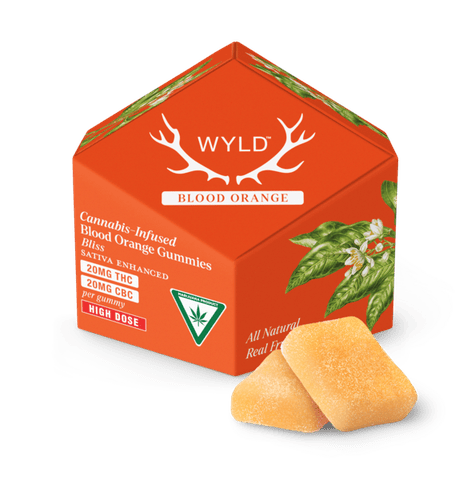 WYLD | BLOOD ORANGE 1:1 THC CBC | GUMMY | 200MG
