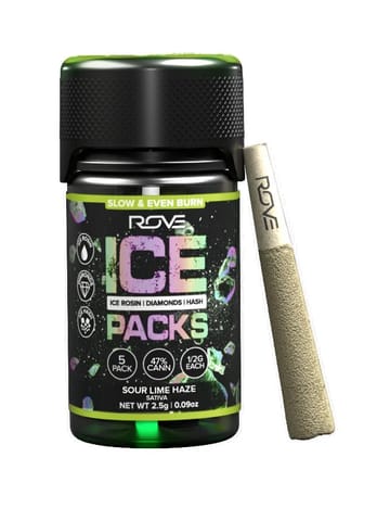 Sour Lime Haze - Infused Pre-Rolls (3g/5pk)