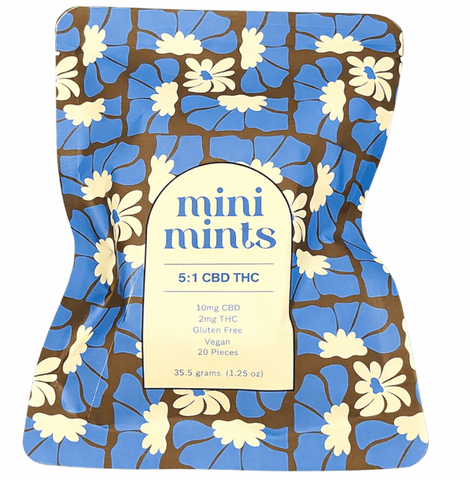 Mini Mints - 2mg THC, 10mg CBD - 20 count - Regular