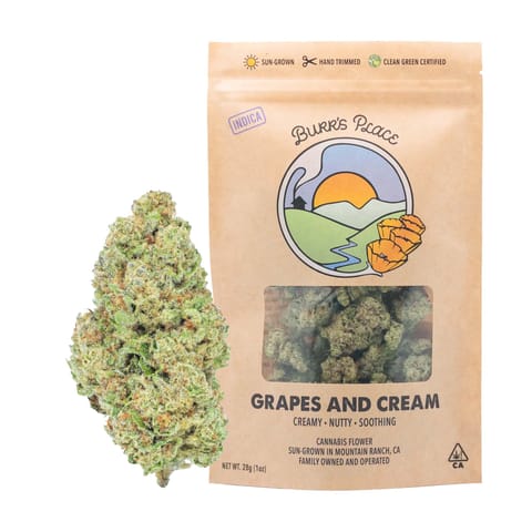 Burr's Place | Grapes And Cream (I) | 28g Flower