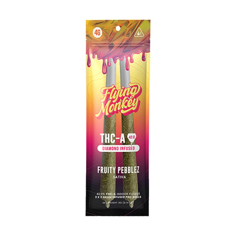 Flying Monkey THCA Fruity Pebblez Preroll