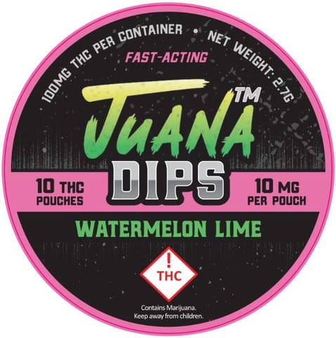 Juana Dips | Watermelon Lime | 100 mg