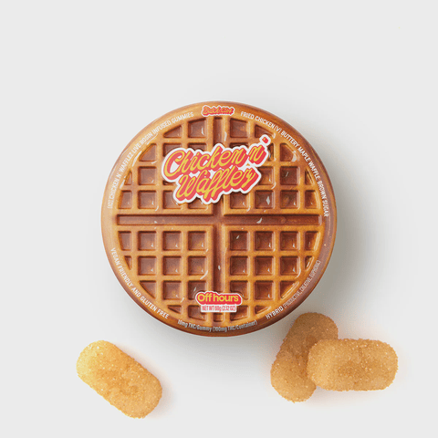 Off Hours - Live Rosin 10pk Gummies - Chicken N Wafflez