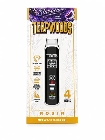 Terpwoods | Slurricane Live Rosin Vape | AIO | 1g