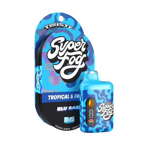 Mfused - Super Fog 2g AIO Vape - Blu Razz