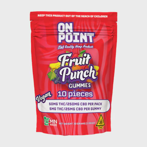 On Point Fruit Punch Gummies