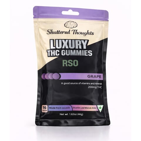 SHATTERED THOUGHTS | GRAPE RSO | GUMMY | 200MG