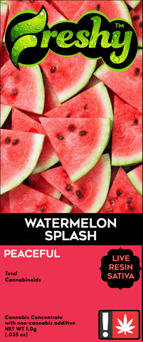Freshy | Watermelon Splash | 1G | Flavored Live Resin | Cartridge