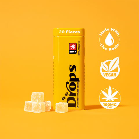 Drops Jellies 20 Pack | Lemon 100mg