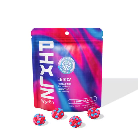 Berry Blast 100mg Rosin Nerd Gummy - Indica