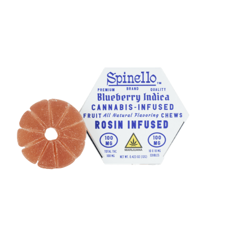 Spinello Blueberry Indica Rosin Gummy