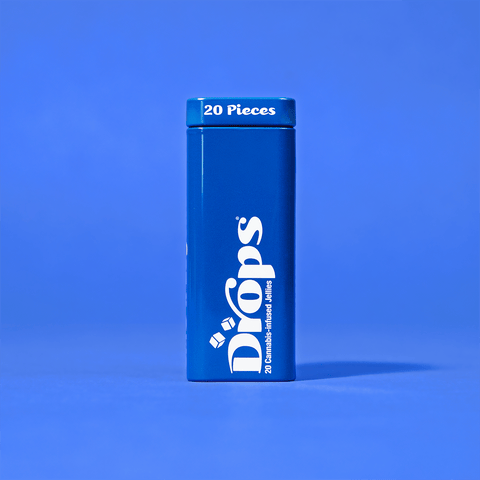 Drops CBD Jellies 20 Pack | 4:1 Blueberry 50mg