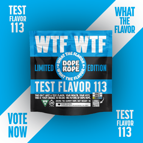 Gummy Demarco WTF Test Flavor 113 Dope Rope Gummies 200mg