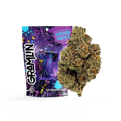 GRAMLIN - INDOOR FLOWER - GLAZED GUMBO - 3.5G