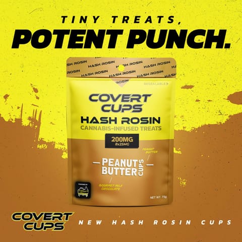 Covert Cups - 200MG Hash Rosin  - Peanut Butter