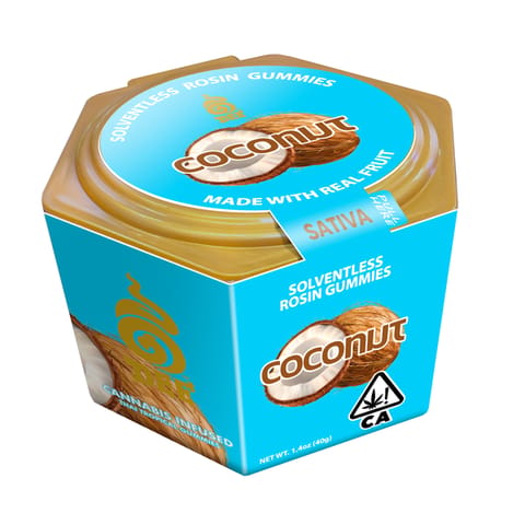 KB - DEE - SOLVENTLESS GUMMY - COCONUT ACTIVE - 100MG