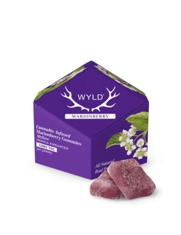 WYLD - Marionberry Gummies - 100mg - 10ct