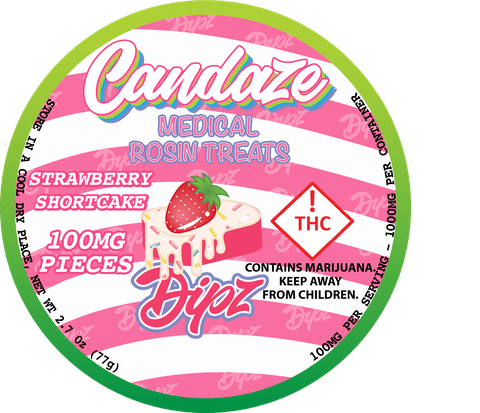 Candaze Medical Dipz - Strawberry Shortcake 1000MG
