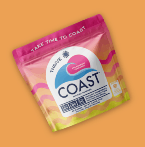 Gummies | 20pk | CBG/CBC/THC | Thrive | Strawberry Lemonade