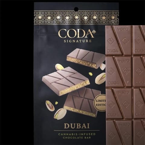 Coda Signature Chocolate | Milk Dubai Bar 100mg Rec