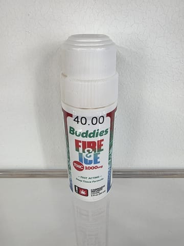 Buddies | Fire & Ice Roll-On | 1000mg
