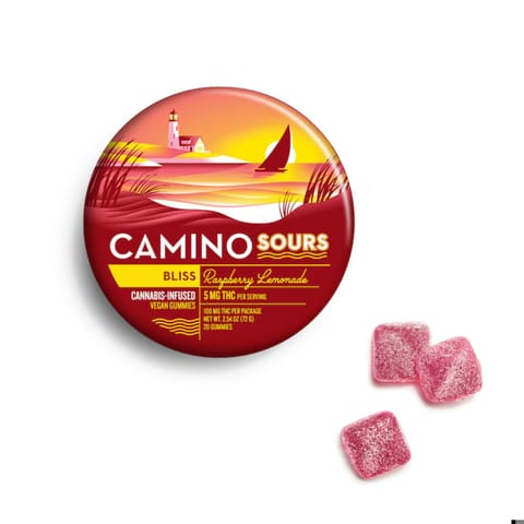 Camino Sours | Rasberry Lemonade (H) | 10mg THC x 10 Gummies