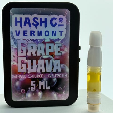 Grape Guava .5g Live Rosin Vape
