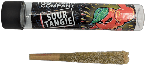 Traphouse Dubbz | 1.25g THCA Covered Infused Preroll | Sour Tangie