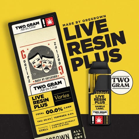Oregrown - Goofiez - 2g AIO Live Resin Plus Vape
