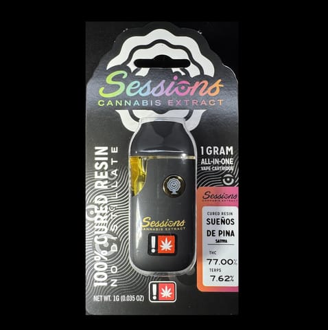 Suenos De Pina 1g Disposable Cured Resin Cartridge (Sessions)