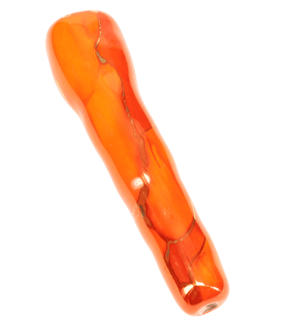4" Ceramic Chunky Bat (Tangerine)