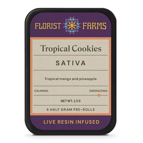 Tropical Cookies .5g Infused Pre-roll (5PK)