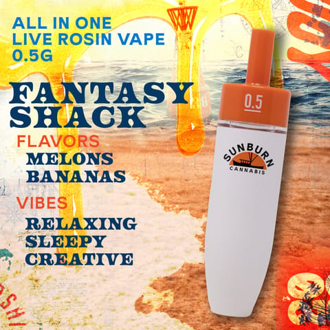 Fantasy Shack 0.5g Live Rosin AIO